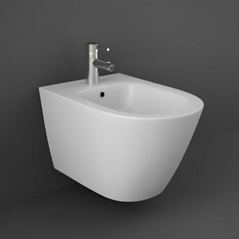 RAK Feeling Matt White Wall Hung Bidet - RST07500A (1/2)