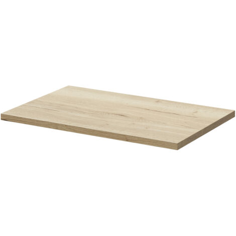 Montego Autumn Oak 605mm x 390mm x 18mm MFC Laminate Worktop (1/5)