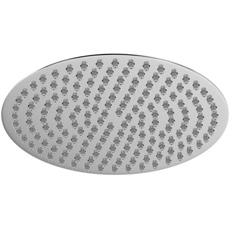Wholesale Domestic Polished Chrome 300mm Thin Round Fixed Shower Head (1/5)