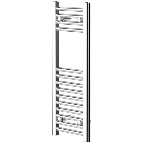 Wholesale Domestic Pizarro Chrome 800mm x 300mm Straight Heated Towel Rail (1/5)