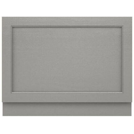 Old London Storm Grey Woodgrain 750mm Bath End Panel - LOP212 (1/2)