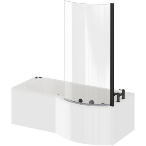 Royal Bathrooms Elva 1700 X 850mm Acrylic Right Hand P-Shaped Shower