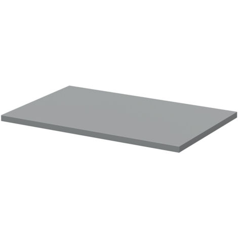 Wholesale Domestic Avant Satin Grey 605mm x 390mm x 18mm MFC Laminate Worktop (1/5)