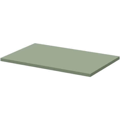 Wholesale Domestic Avant Satin Green 605mm x 390mm x 18mm MFC Laminate Worktop (1/5)
