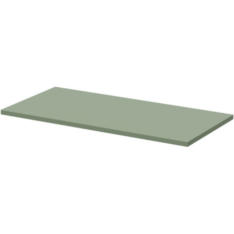 Wholesale Domestic Avant Satin Green 805mm x 390mm x 18mm MFC Laminate Worktop (1/5)