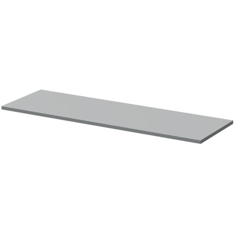 Wholesale Domestic Avant Satin Grey 1205mm x 390mm x 18mm MFC Laminate Worktop (1/5)