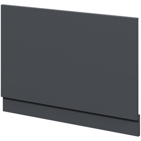 Wholesale Domestic Satin Anthracite MDF 800mm End Bath Panel with Plinth
