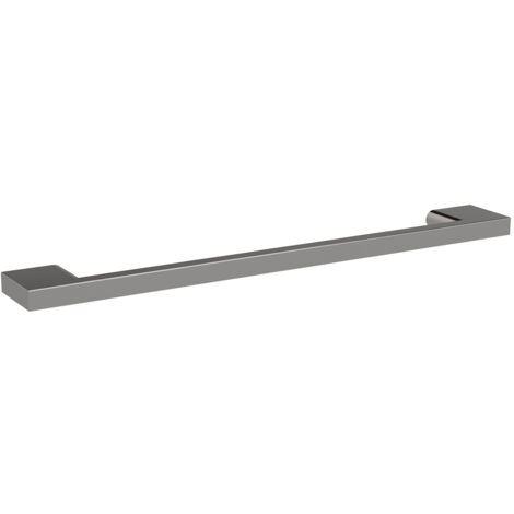 Hudson Reed Brushed Pewter 223mm D Shaped Furniture Handle - H716 (1/2)
