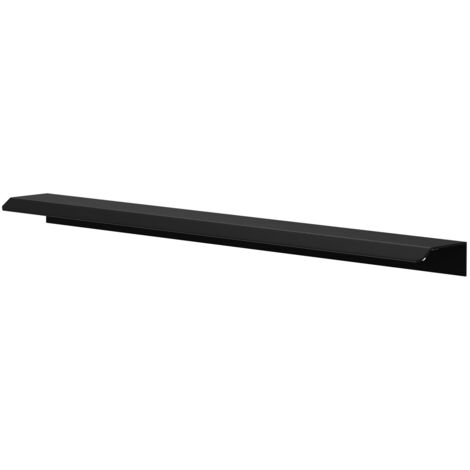 Colore Matt Black 300mm Finger Pull Handle