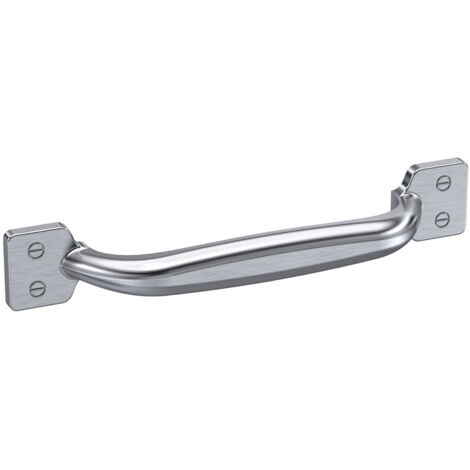 Hudson Reed Satin Nickel 96mm Strap Furniture Handle - H183 (1/2)