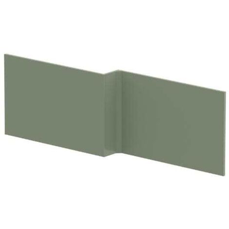 Hudson Reed Juno Shower Bath Front Panel 540mm H x 1700mm W - Satin Green