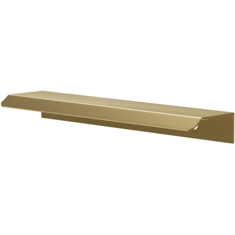 Colore Brushed Brass 150mm Finger Pull Handle (1/5)
