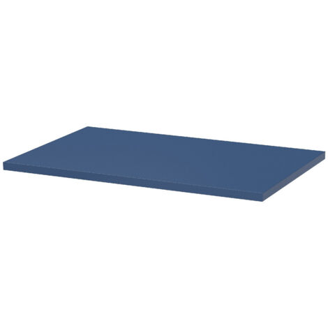 Nuie Satin Blue 600mm x 390mm Laminate Worktop - MWT360 (1/2)