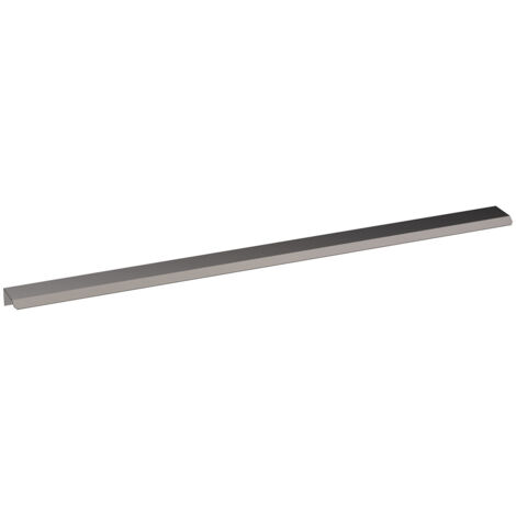 Nuie Brushed Pewter 500mm Finger Pull Furniture Handle - H726