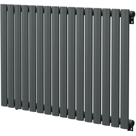 Wholesale Domestic Boone Anthracite 600mm x 960mm Single Panel Radiator (1/5)