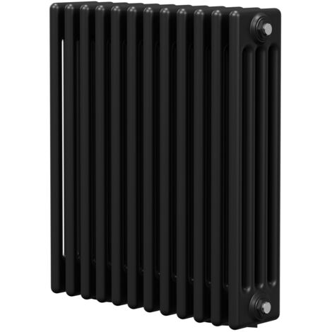 Wholesale Domestic Colore Colosseum Matt Black 600mm x 548mm Quadruple Panel Radiator (1/5)