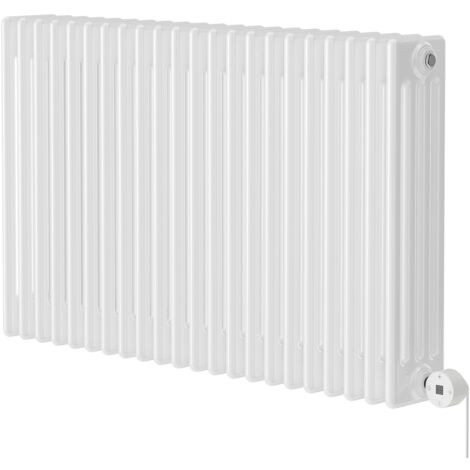 Wholesale Domestic Colosseum White 600mm x 988mm Horizontal Digital Thermostatic Electric Quadruple Column Radiator (1/5)