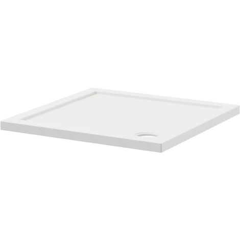 Wholesale Domestic Pearlstone Slip Resistant 800mm x 800mm x 40mm Square Shower Tray (1/4)