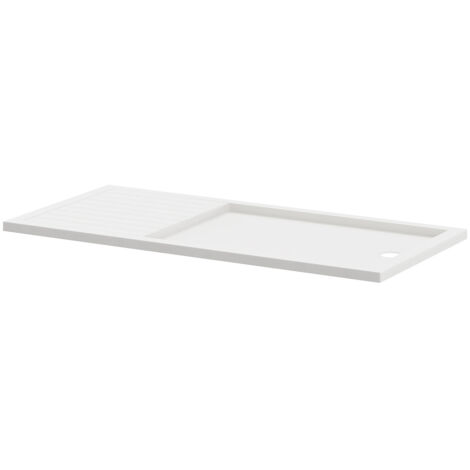 Wholesale Domestic Pearlstone Slip Resistant 1700mm x 800mm x 40mm Walk In Shower Tray (1/4)