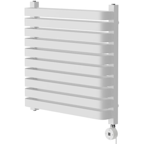 Wholesale Domestic Empire White 600mm x 600mm Vertical Digital Thermostatic Electric Double Panel Radiator (1/5)
