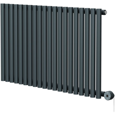 Wholesale Domestic Sinclair Anthracite 600mm x 995mm Horizontal Digital Thermostatic Single Panel Electric Radiator (1/5)