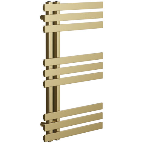 Wholesale Domestic Colore Holden Brushed Brass 800mm x 500mm Designer Heated Towel Rail (1/5)