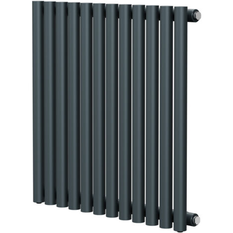 Wholesale Domestic Sinclair Anthracite 600mm x 595mm Horizontal Single Panel Radiator (1/5)