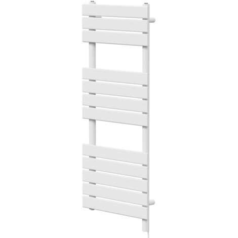 Wholesale Domestic Amaldi White 1200mm x 500mm Straight Electric Heated Towel Rail (1/5)