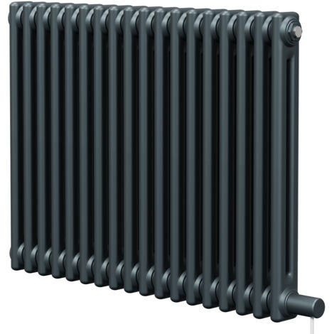 Wholesale Domestic Colosseum Anthracite 600mm x 812mm Horizontal Electric Double Column Radiator (1/5)