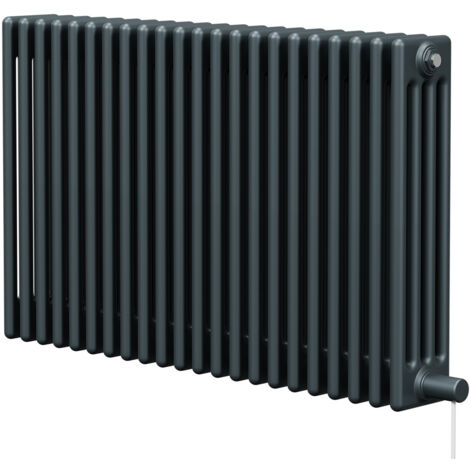 Wholesale Domestic Colosseum Anthracite 600mm x 988mm Horizontal Electric Quadruple Column Radiator (1/5)