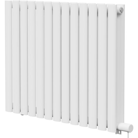 Boone White 600mm x 780mm Horizontal Electric Double Panel Radiator (1/5)