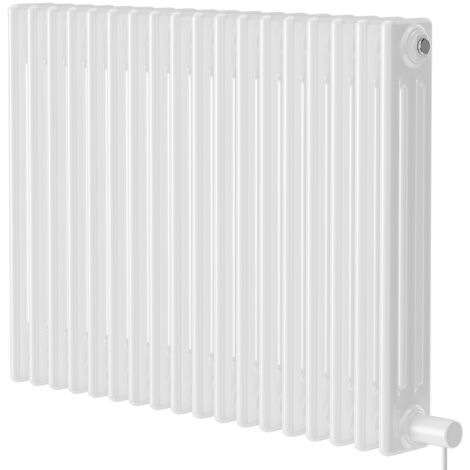 Wholesale Domestic Colosseum White 600mm x 821mm Horizontal Electric Triple Column Radiator (1/5)