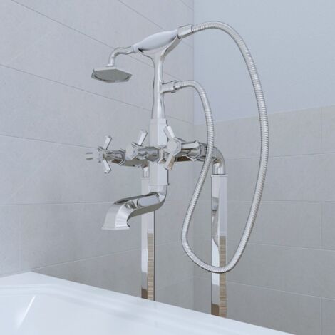 RAK Washington Floor Standing Bath Shower Mixer Tap - RAKWTN3014