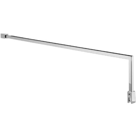 Nuie Chrome 1000mm Square Shower Screen Support Bar - FIX023 (1/7)