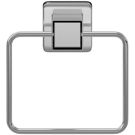 Wholesale Domestic PushLoc Polished Chrome Wall Mounted Towel Ring