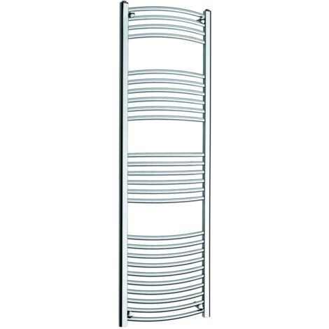 Kartell Chrome 1600mm x 300mm Curved 22mm Towel Rail - CTR316C
