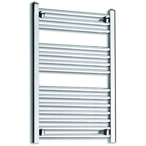 Kartell Chrome 800mm x 300mm Straight 25mm Towel Rail - 25STR308C