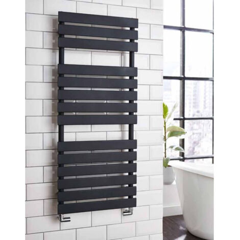 Kartell Atlantic Anthracite 1185mm x 500mm Designer Towel Rail - ATL500-1200A