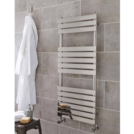 Kartell Memphis Chrome 1200mm x 600mm Designer Towel Rail - MEM600-1200