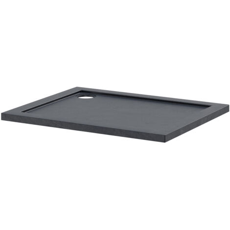 Wholesale Domestic Pearlstone Slate 1000mm x 800mm x 40mm Rectangular Shower Tray (1/4)