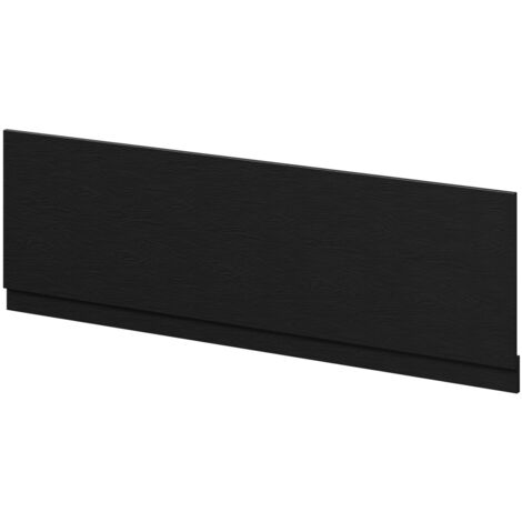 Nero Oak MFC 1700mm Front Bath Panel with Plinth (1/4)