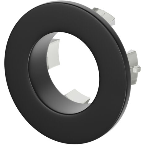 Colore Round Matt Black Basin Overflow Insert