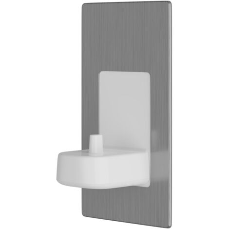 ProofVision Brushed Steel In-Wall Electric Toothbrush Charger - PV10P-BS-FR
