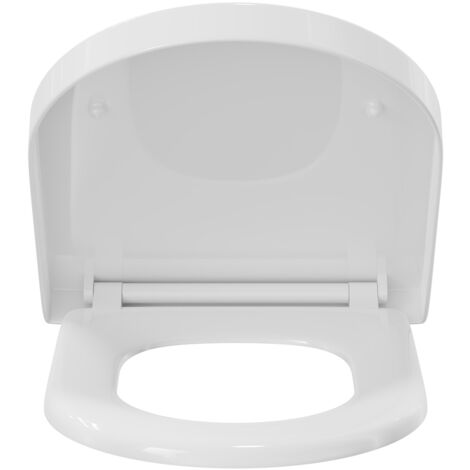 Wholesale Domestic D Shaped 360mm Wrap Over Quick Release Soft Close Toilet Seat