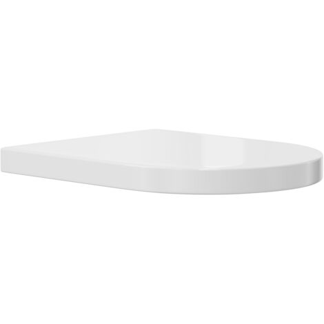 Wholesale Domestic D Shaped 360mm Wrap Over Quick Release Soft Close Toilet Seat