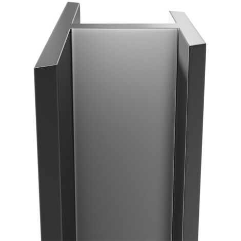 WholePanel 10mm Silver Wall Panel H Joint Trim