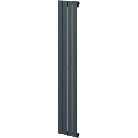 Hudson Anthracite 1600mm x 300mm Single Panel Radiator (1/5)
