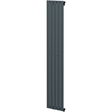 Hudson Anthracite 1800mm x 376mm Single Panel Radiator (1/5)