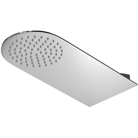 Wholesale Domestic Circo Polished Chrome 220mm Rain Effect Fixed Shower Head (1/5)