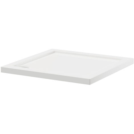 Wholesale Domestic Pearlstone 700mm x 700mm x 40mm Square Shower Tray